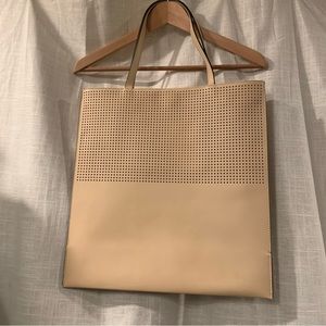 & Other Stories beige tote bag